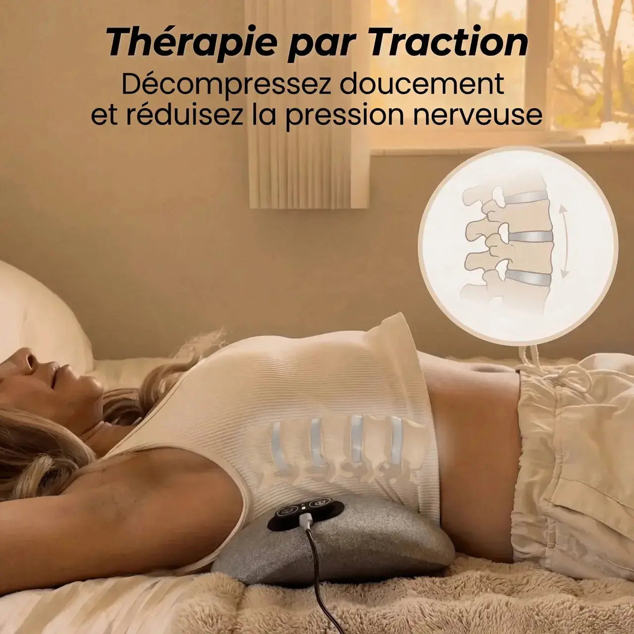 Masseur 3 en 1 Clair Bois Les Visionnaires