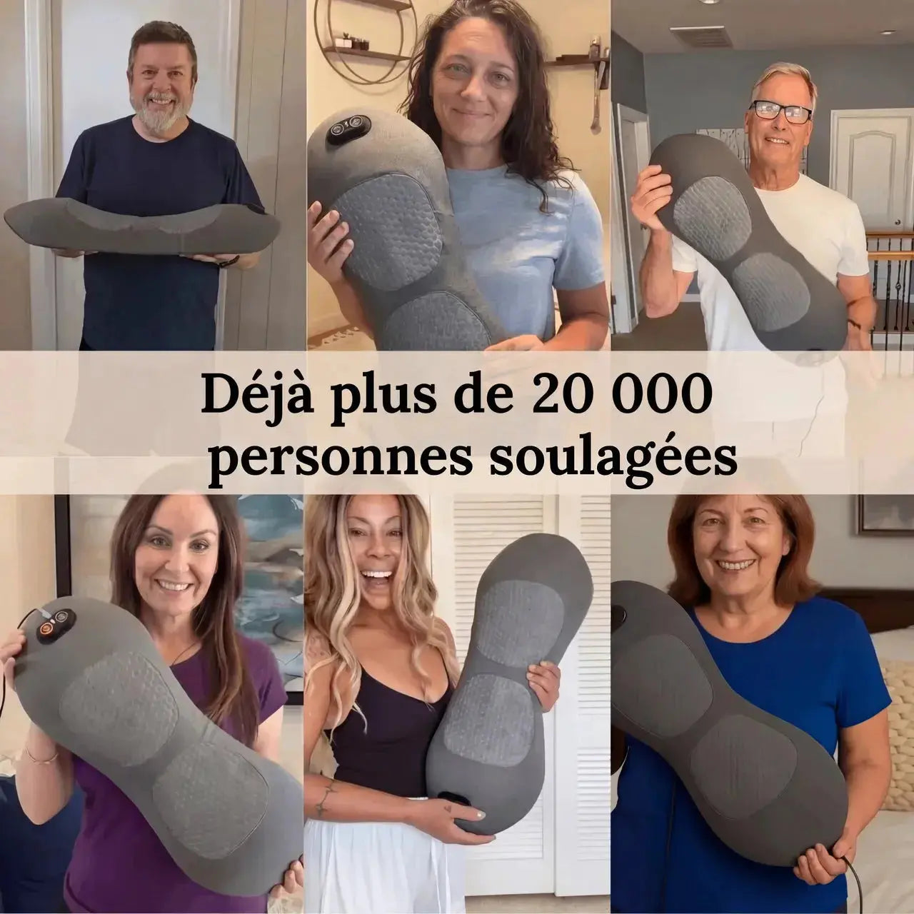 Masseur 3 en 1 Clair Bois Les Visionnaires