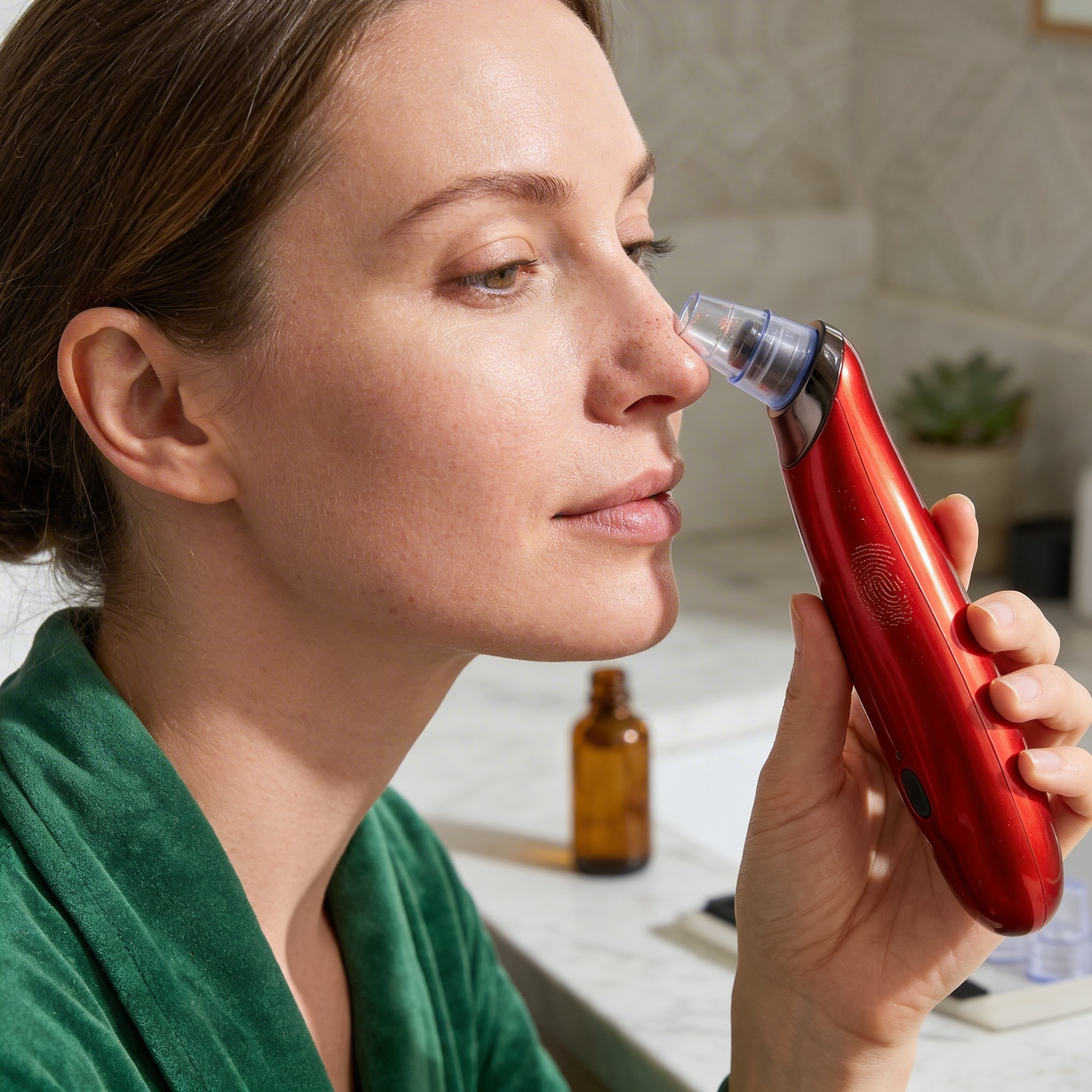 Glissez doucement sur les zones encombrées