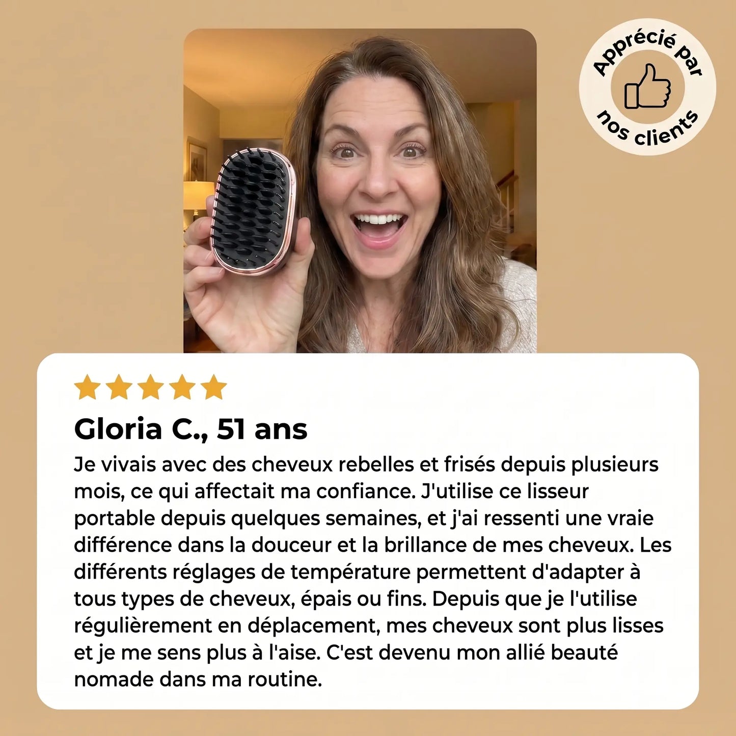 Mini lisseur portable Clairbois ClairBois
